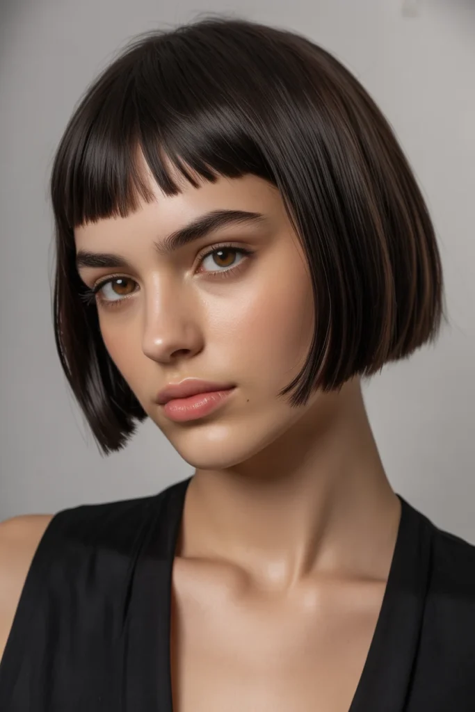 11. The Micro Fringe Bob The Micro Fringe Bob