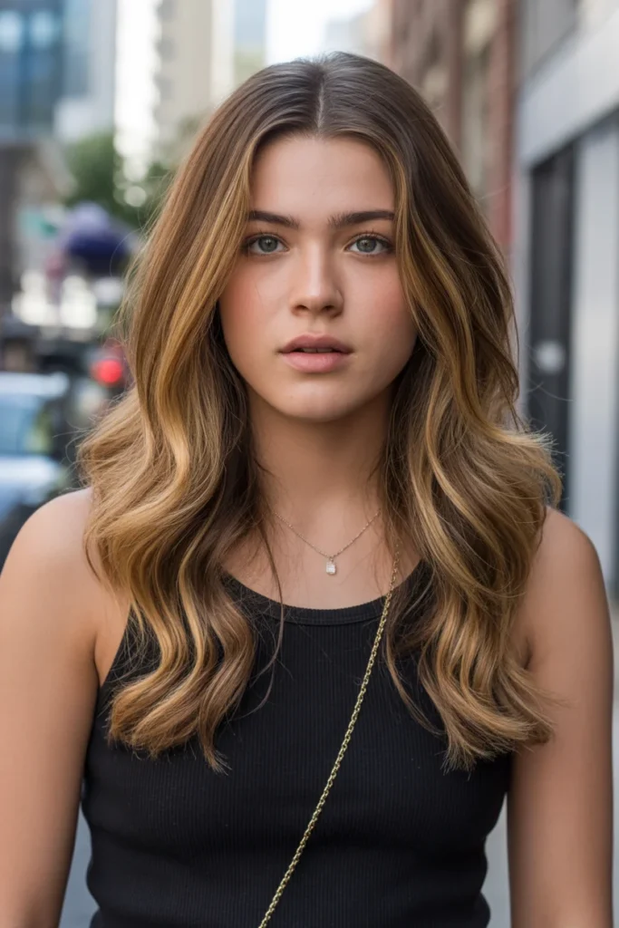 Amber Highlighted Brown