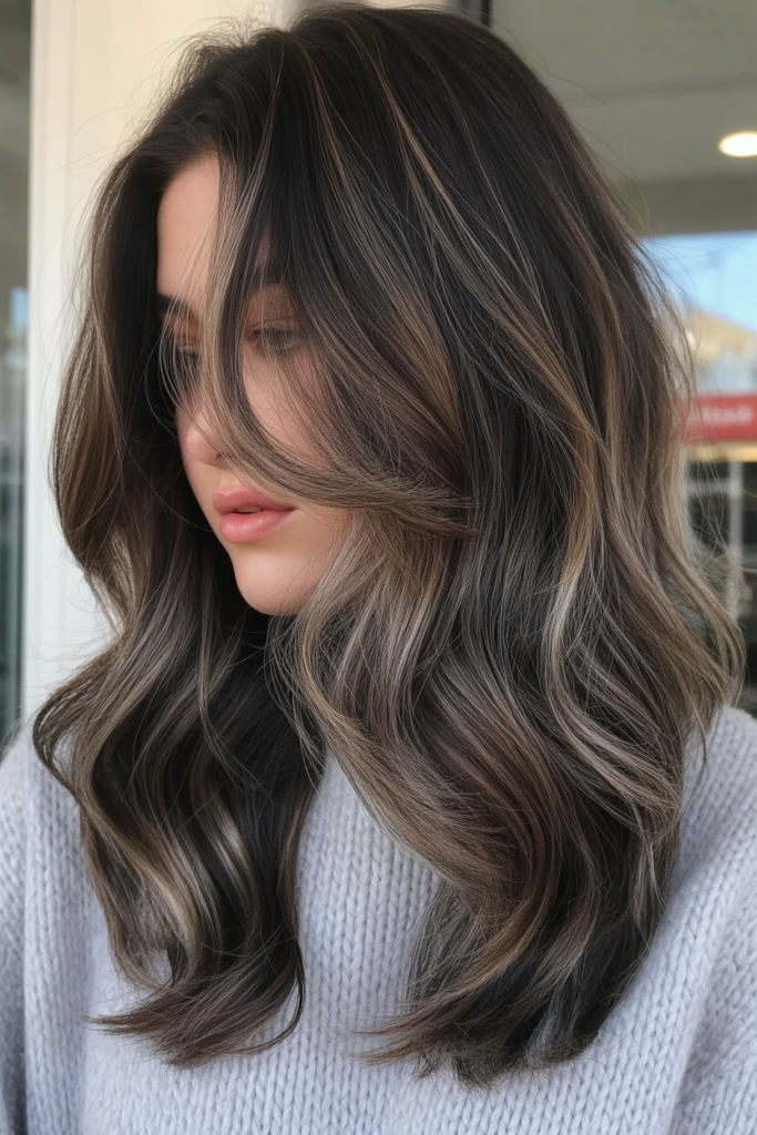 Ash Brown Balayage