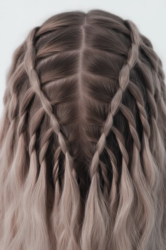  Ash Brown Flat Twists