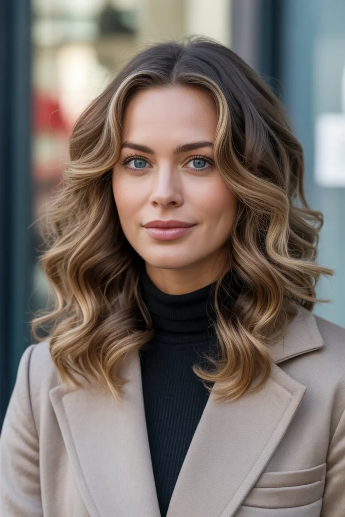 Bronde Balayage Curls