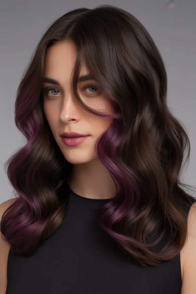 Deep Plum Brunette