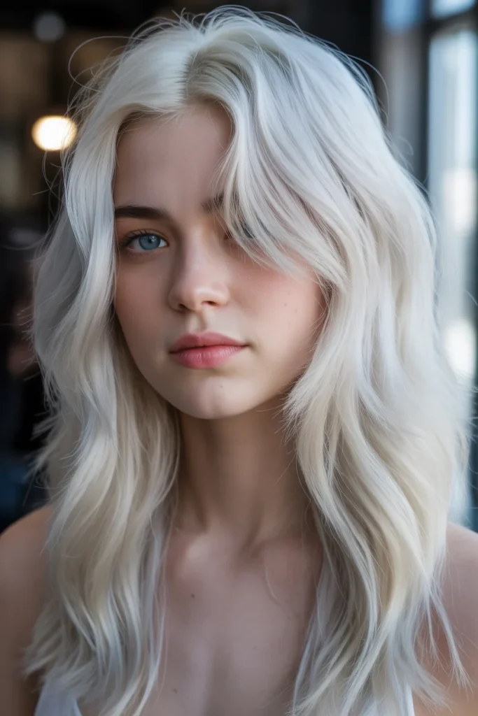 Icy Platinum Blonde