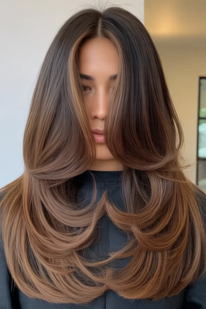 Long Layers with Middle Part