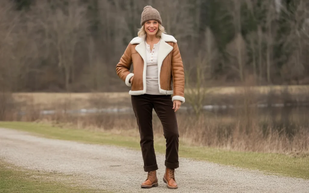 25 Stylish for Women Over 60 Winter Outfit 2026 Casual Women Over 60