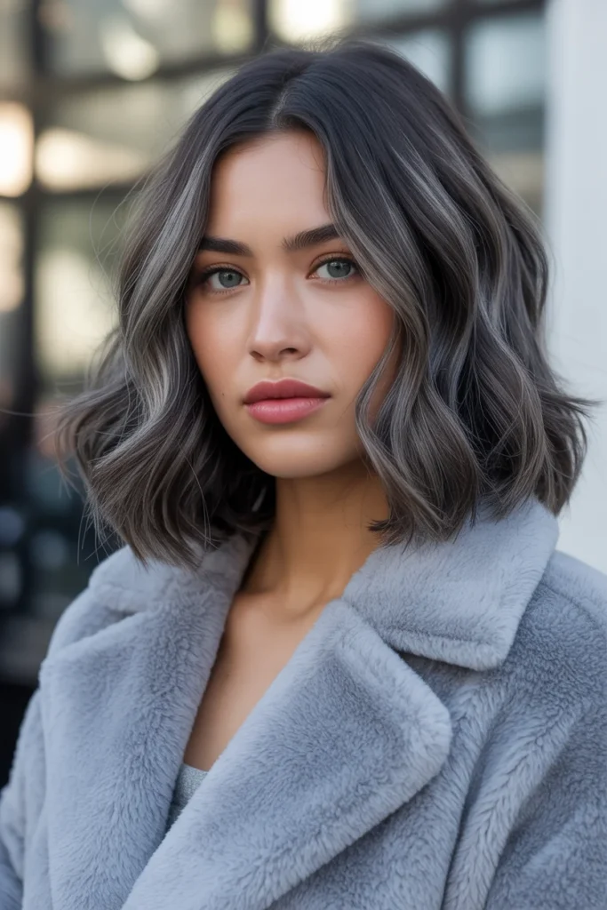 Smoky Charcoal Gray