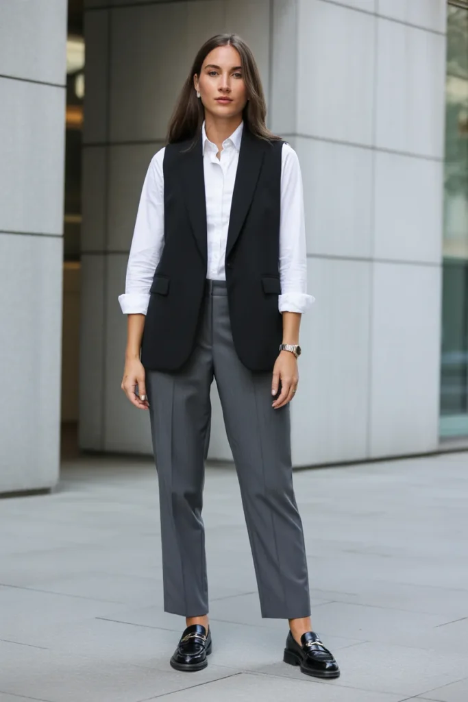 Tailored Vest and Dress Pants