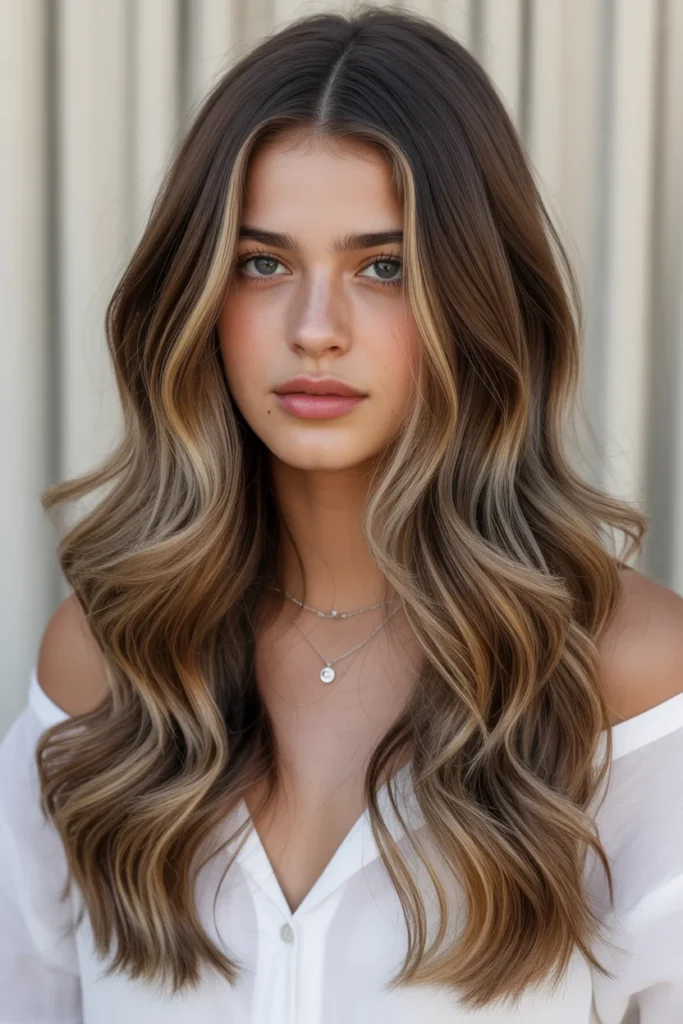 Walnut Brown Balayage