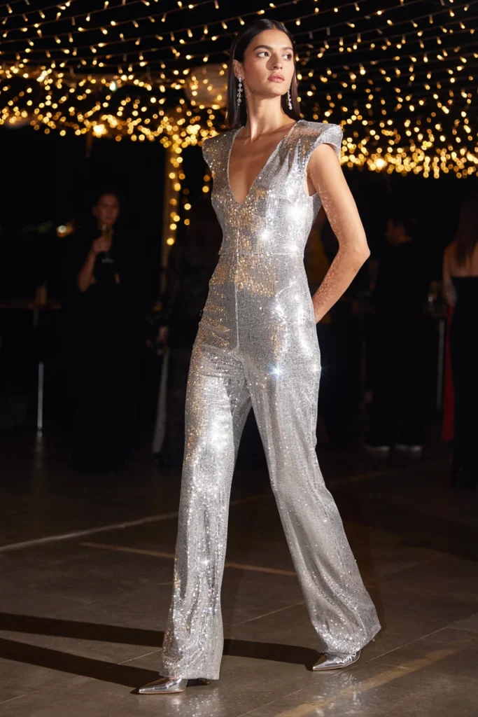 Disco Ball Sequin Jumpsuit