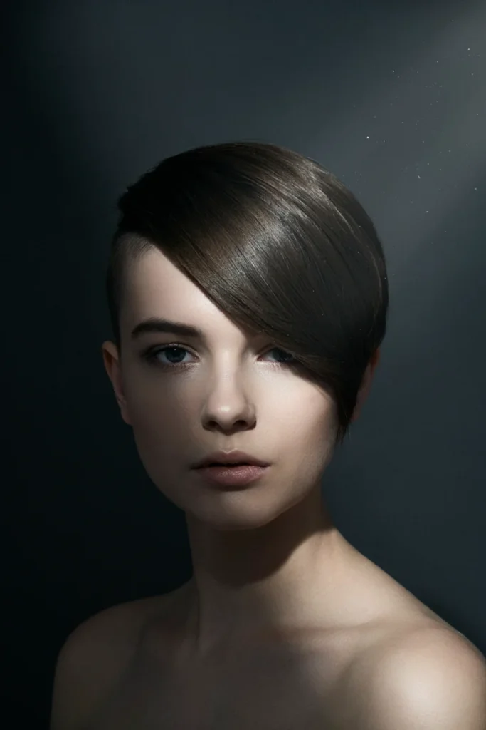 Asymmetrical Pixie Cut