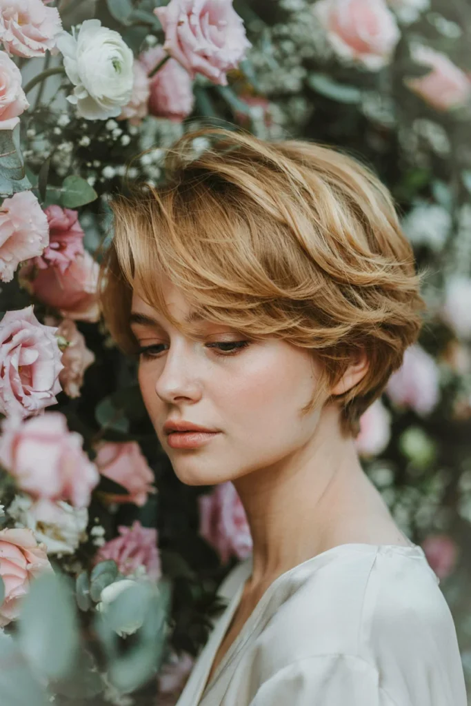 Feminine Pixie with Soft Layers