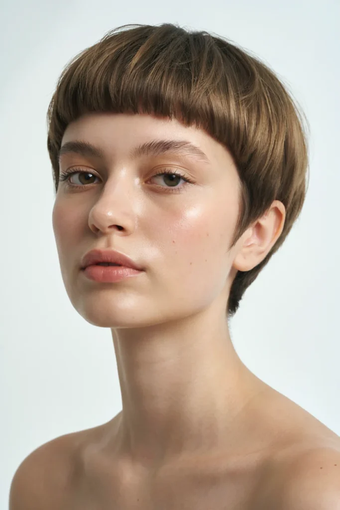 Pixie Cut with Fringe