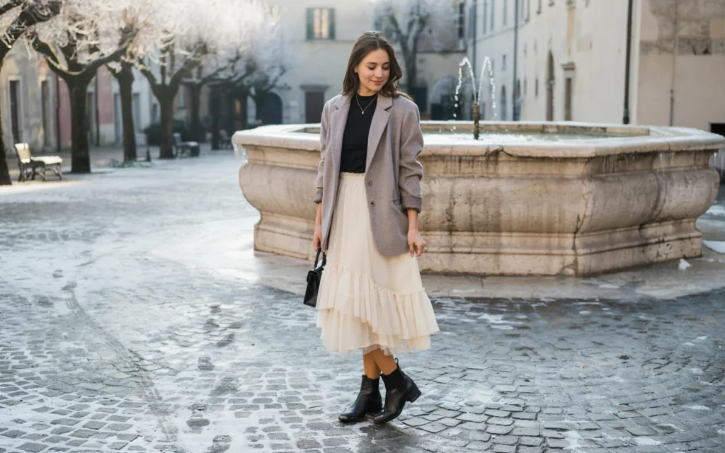 Poetcore Winter Outfits