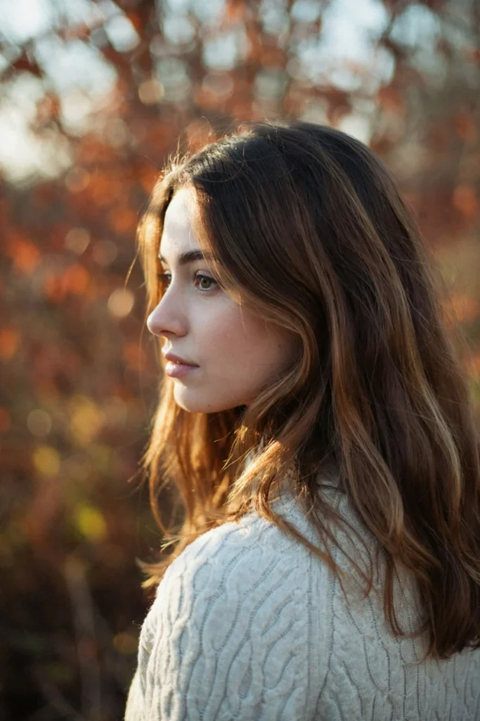 Amber Brown Highlights Best Fall Brown Hair Colors