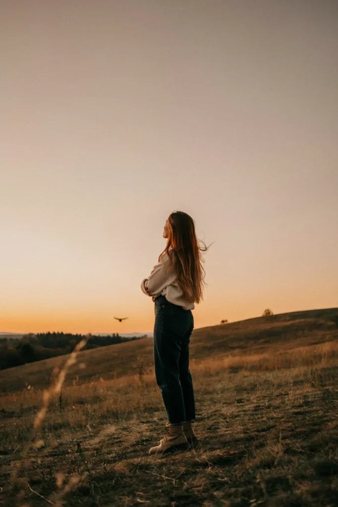 Autumn Sunset Ombre