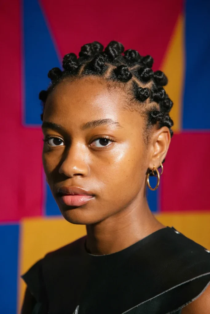 Bantu Knots for a Bold Statement Look