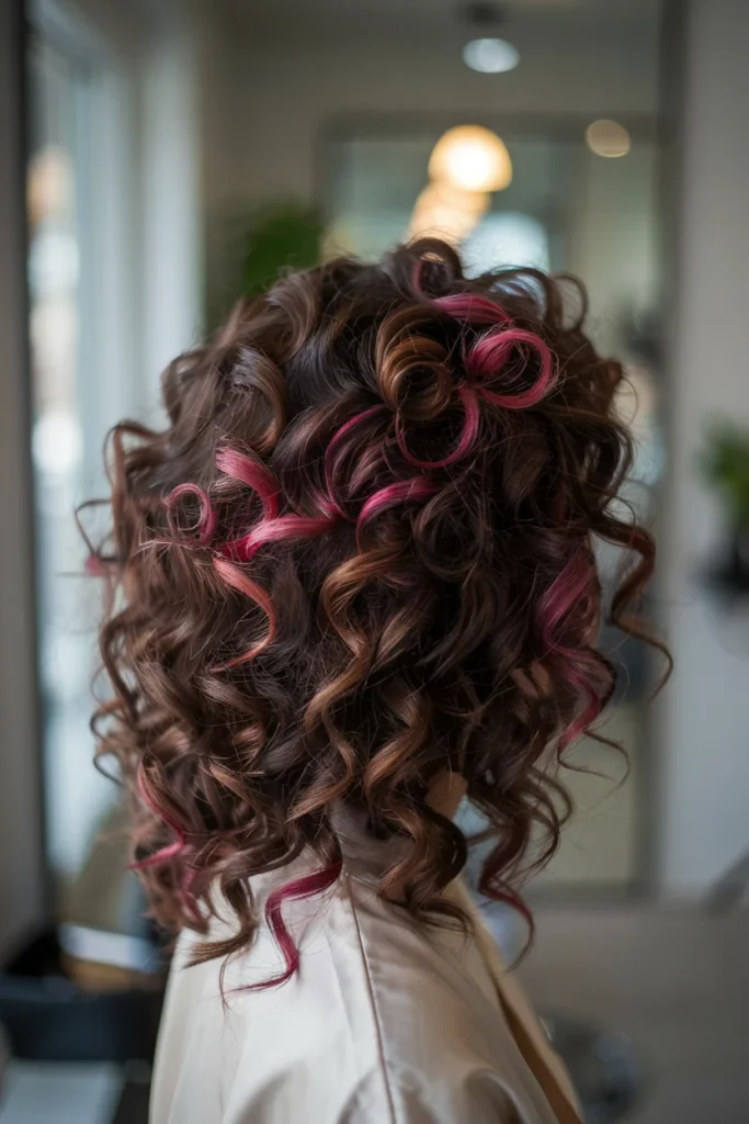 Bold Halo for Thick Curly Hair