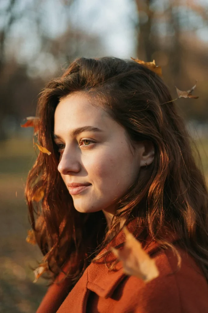 Burnt Sienna Brown Best Fall Brown Hair Colors