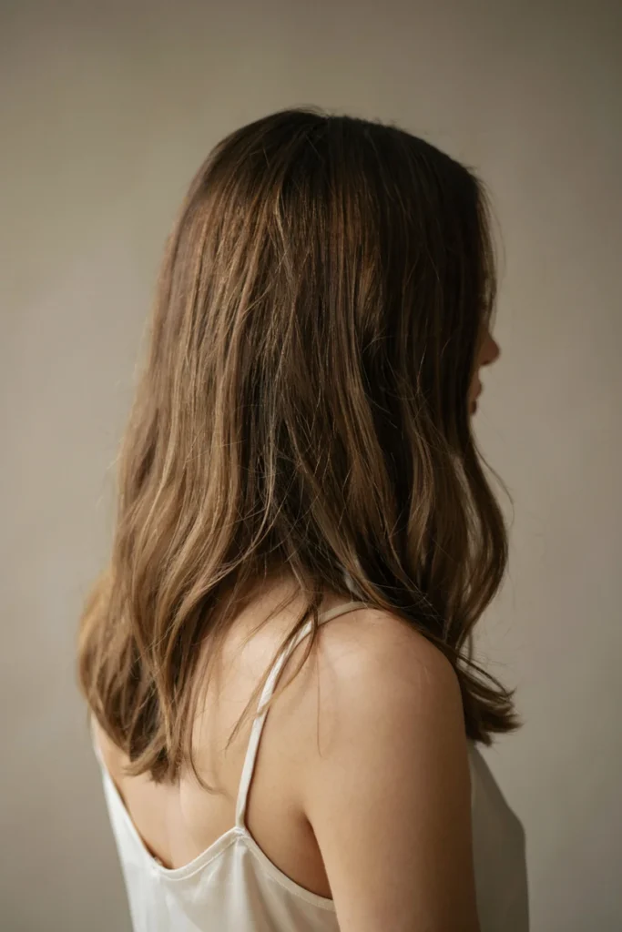Champagne Halo on Medium Brown