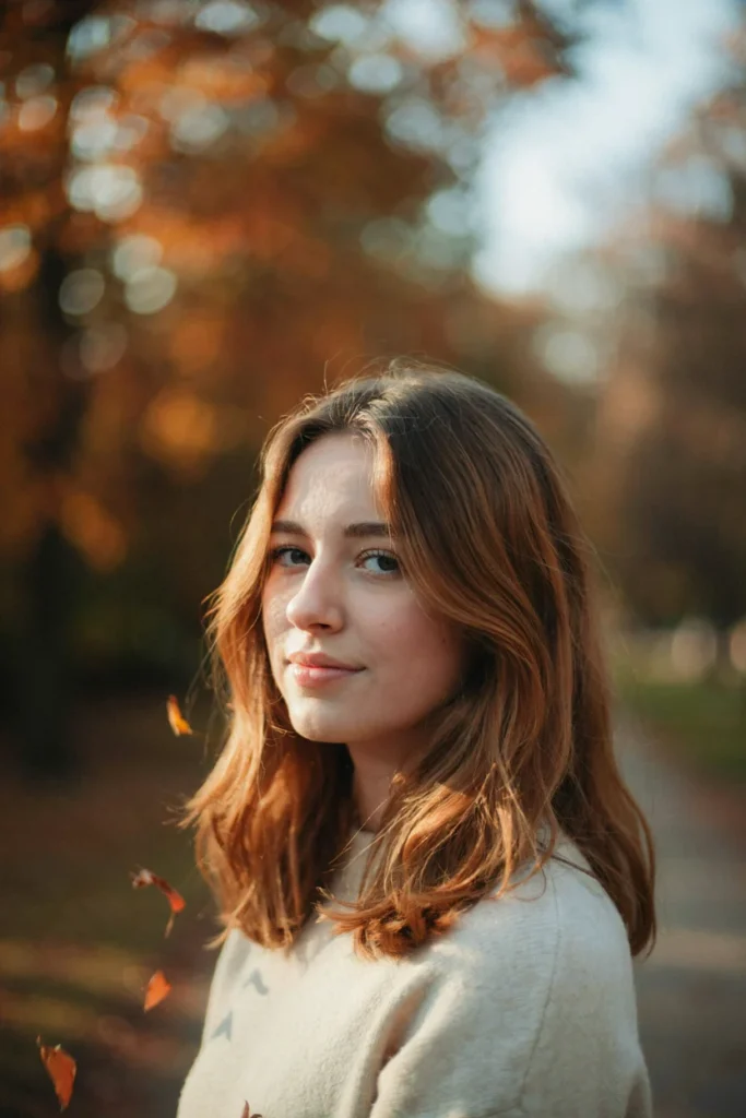 Chestnut Brown with Subtle Highlights