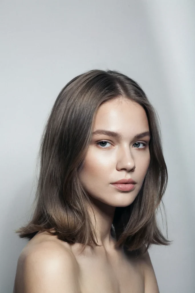 Cool-Toned Ash Brunette