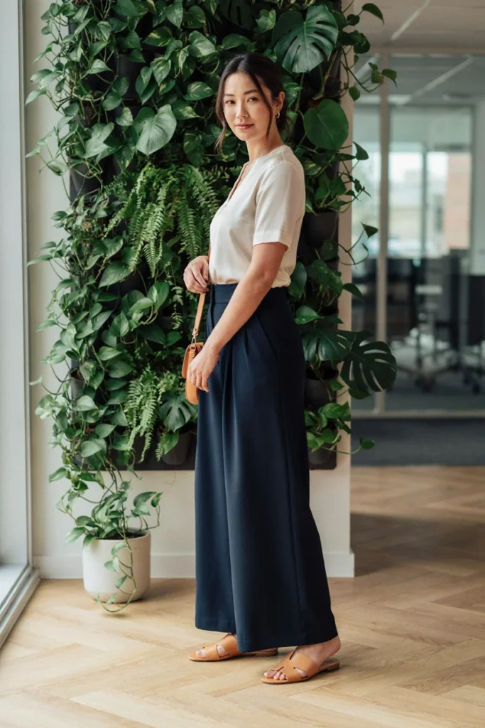 Culottes with Fitted Top