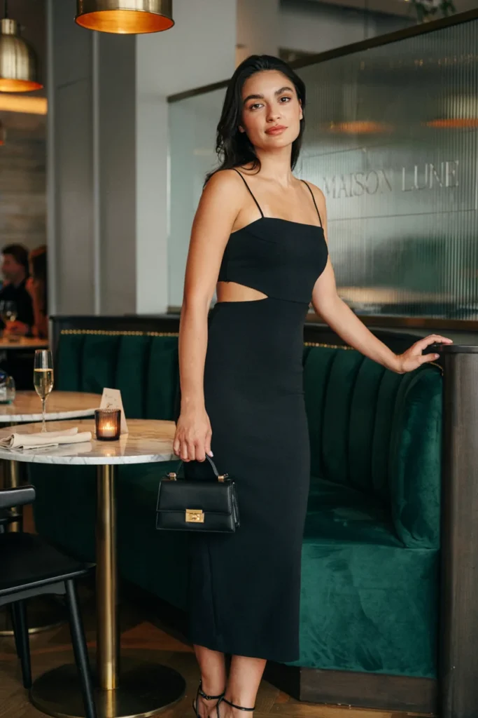 Cutout Dress for Modern Daring Birthday Style