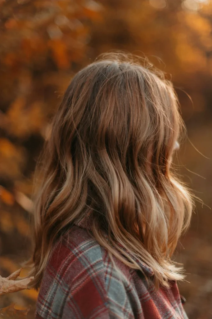 Deep Amber Blonde Balayage Hair Color Ideas
