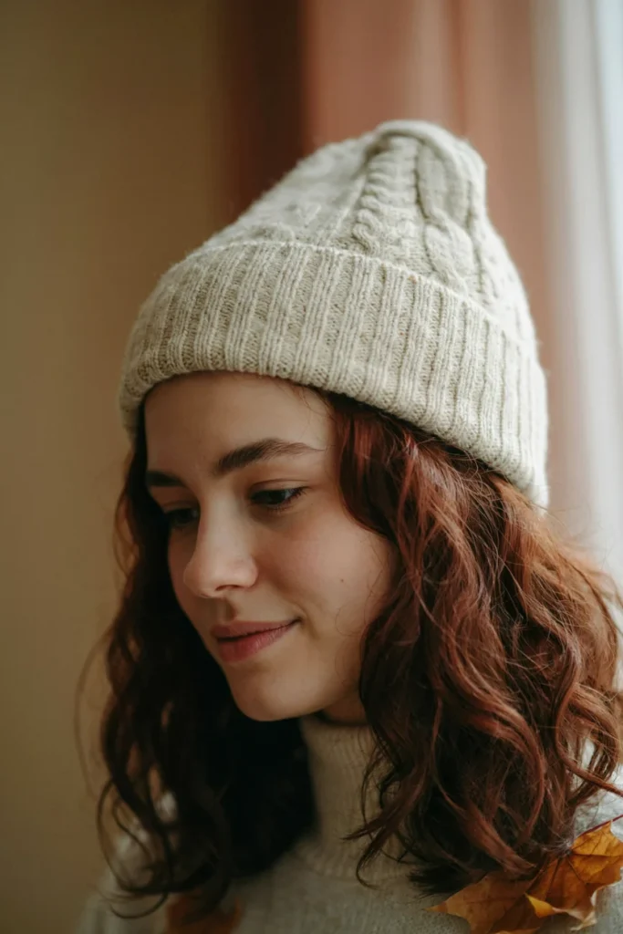 Deep Auburn Winter Hair Color