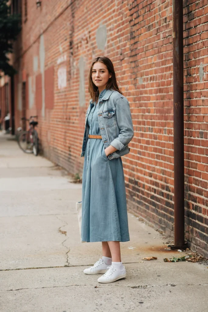  Denim-on-Denim with a Twist