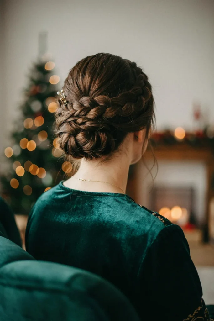 Double Braided Updo