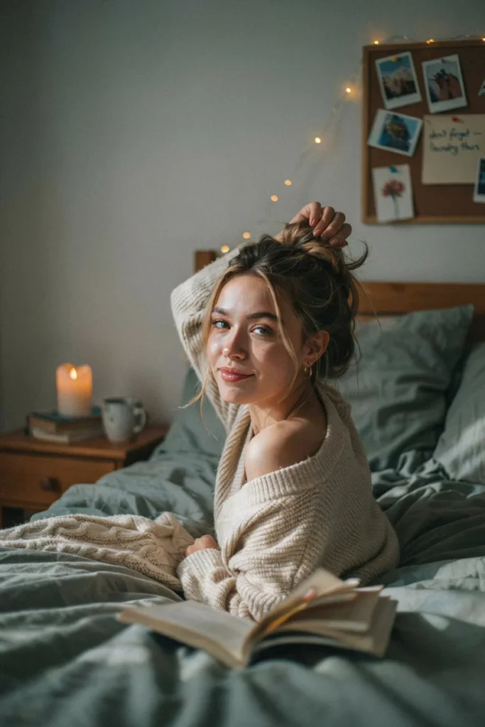 Effortless Messy Top Knot