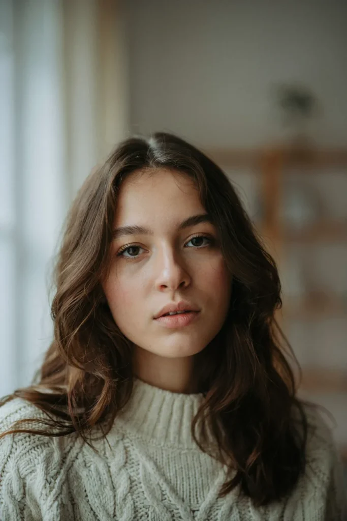Espresso Brown Dark Winter Hair Color