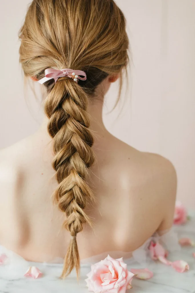 Fishtail Braid Ponytail