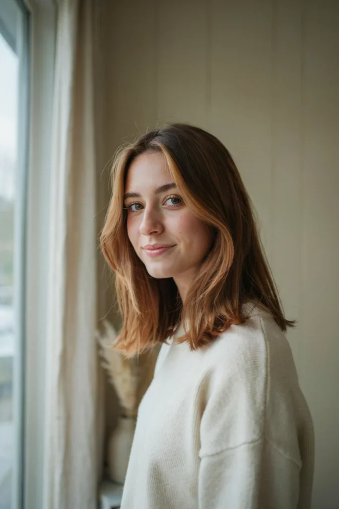 Golden Copper Highlights