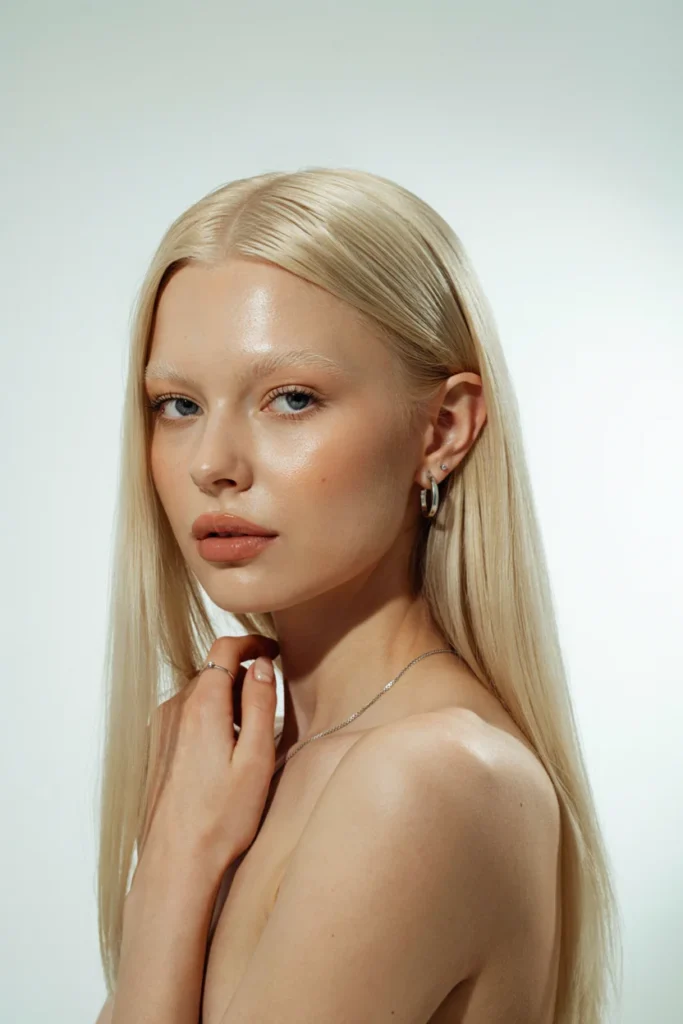 Icy Platinum Blonde