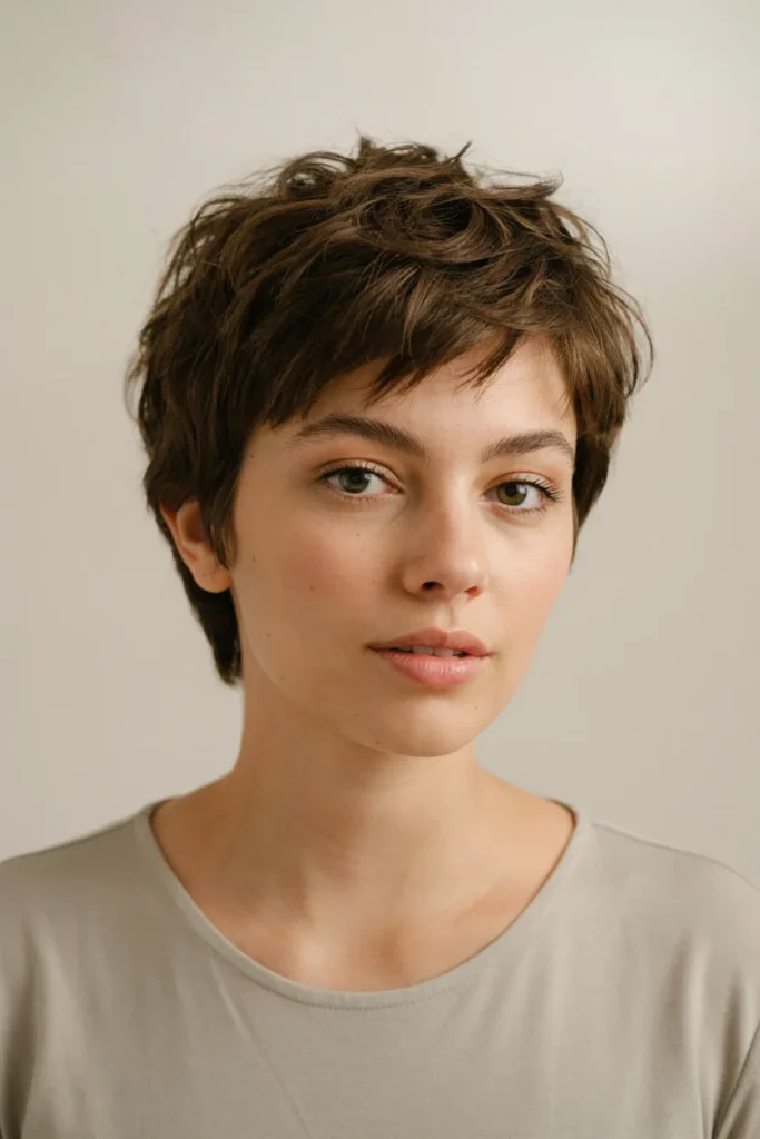 Low-Maintenance Pixie Cut