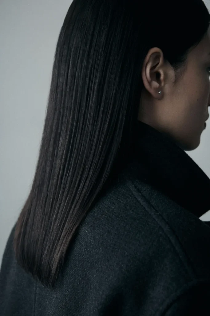 Midnight Black Winter Hair Color