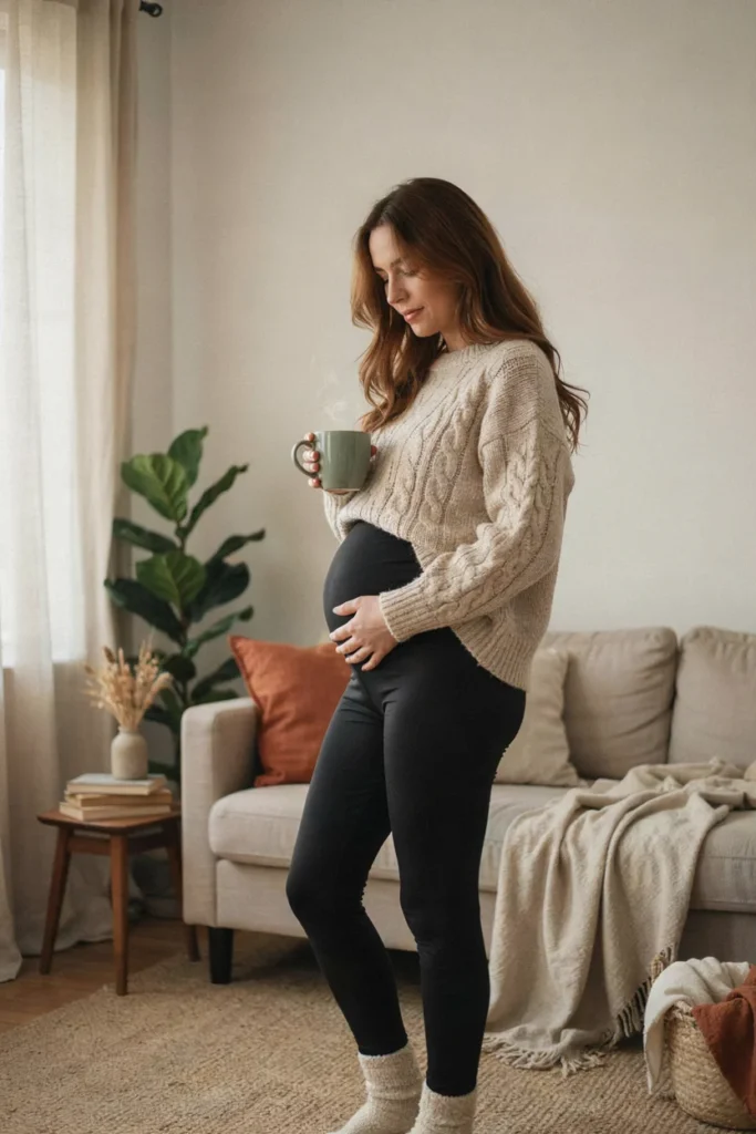 Oversized Sweater with Leggings