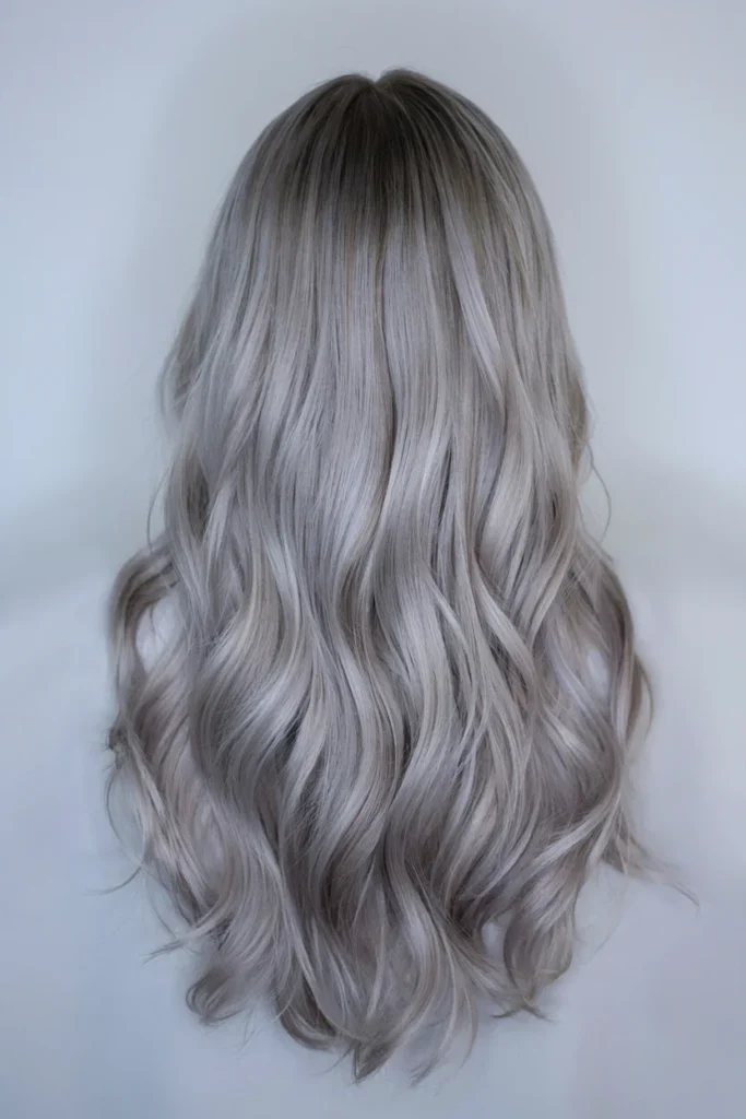 Pearl Gray Balayage