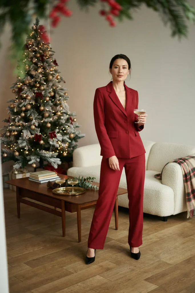 Red Suit Set