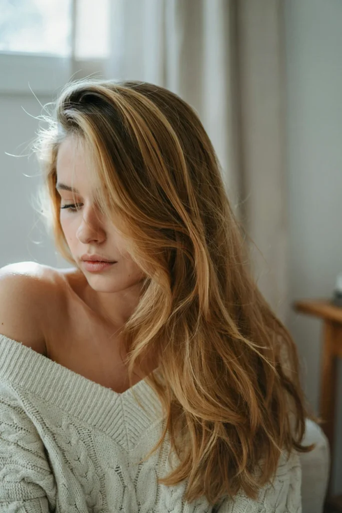  Rooted Caramel Blonde Hair Color Ideas