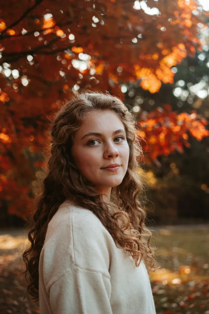 Side-Swept Curls