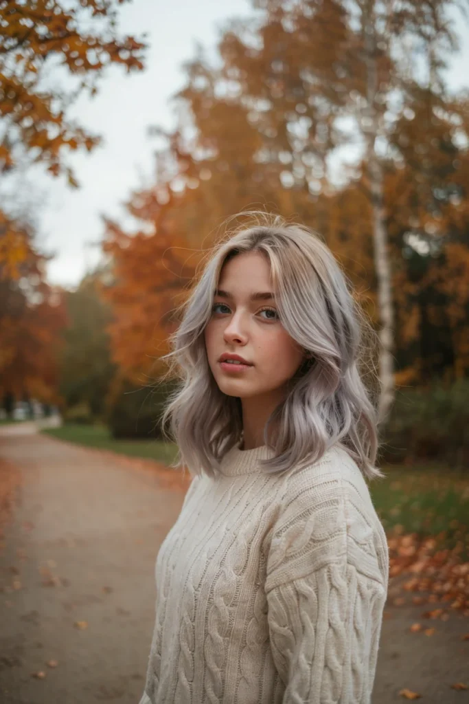 Women Over 60 Ideas Silver Fox Balayage