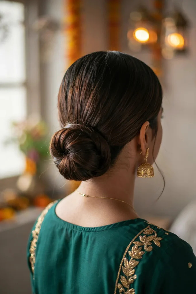 Sleek Low Bun