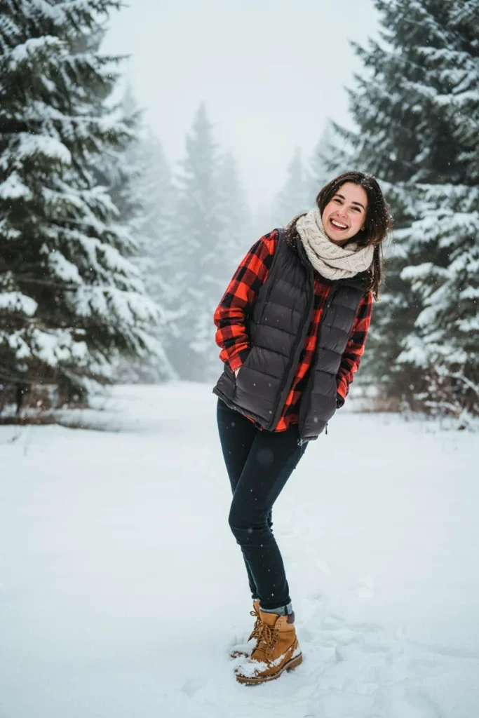 Snow-Ready Layered Outfit
