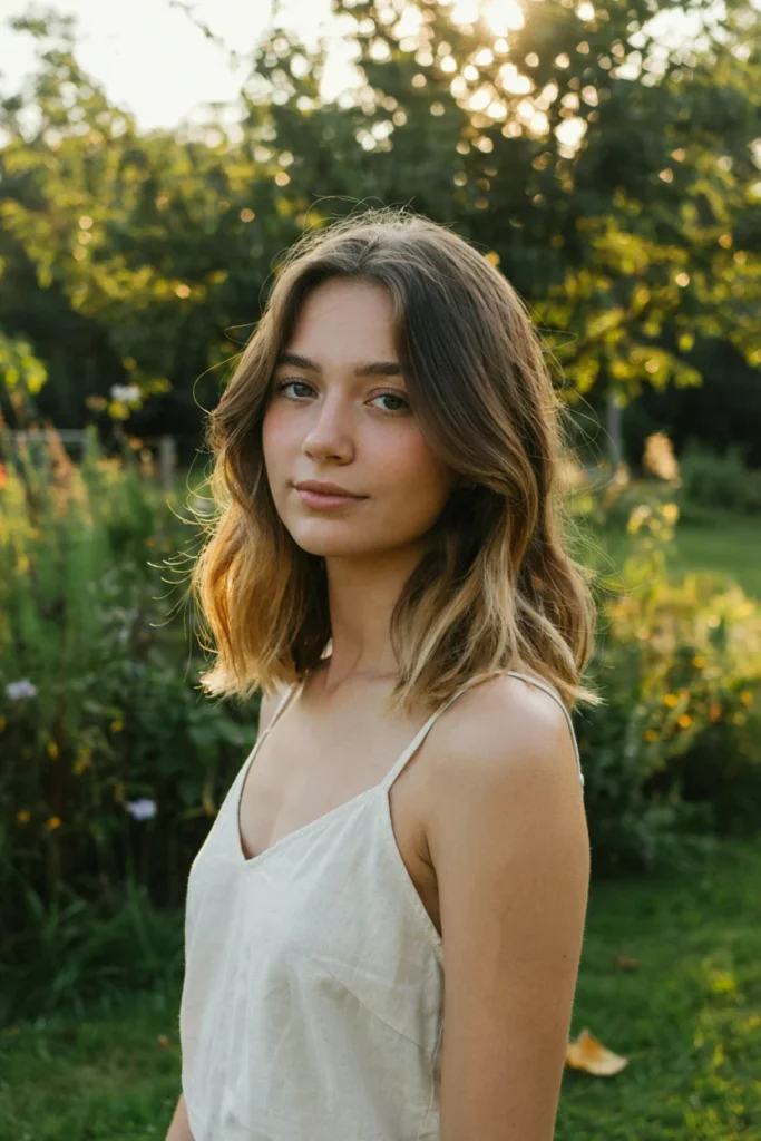 Sun-Kissed Brunette Balayage