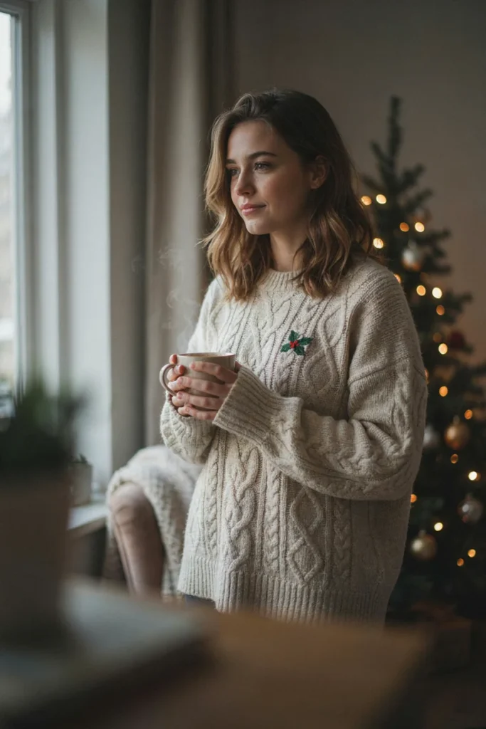 Christmas Hairstyles Textured Lob with Waves