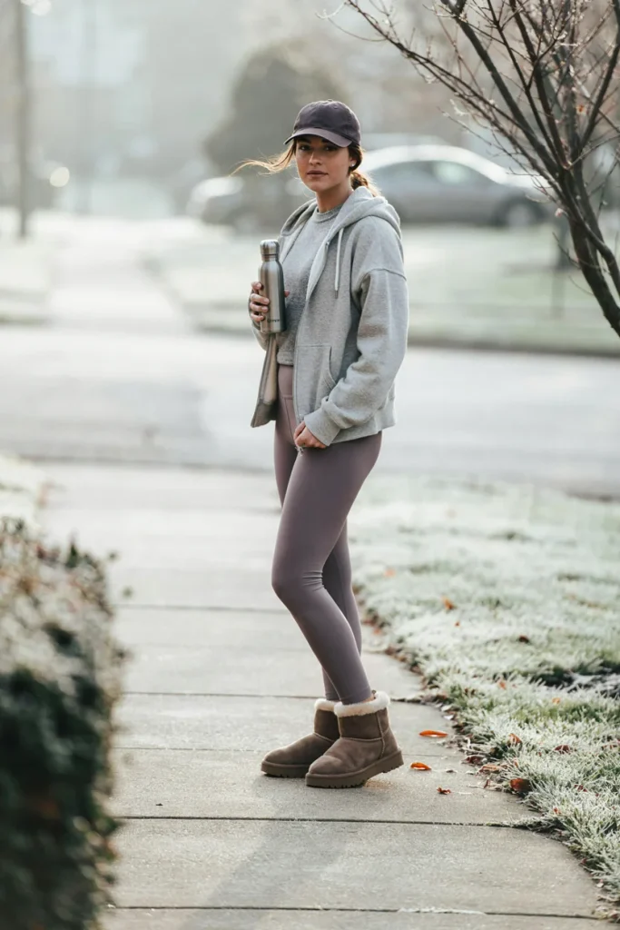 Ugg Boots with Athleisure Set