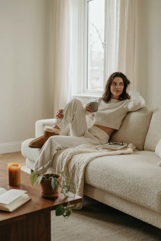  Ugg Slippers with Cozy Loungewear Set
